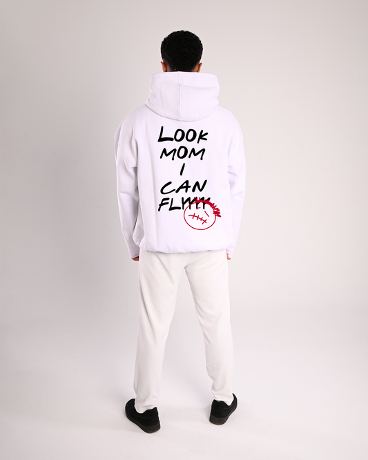 White Travis-Scott Over Sized Hoodie