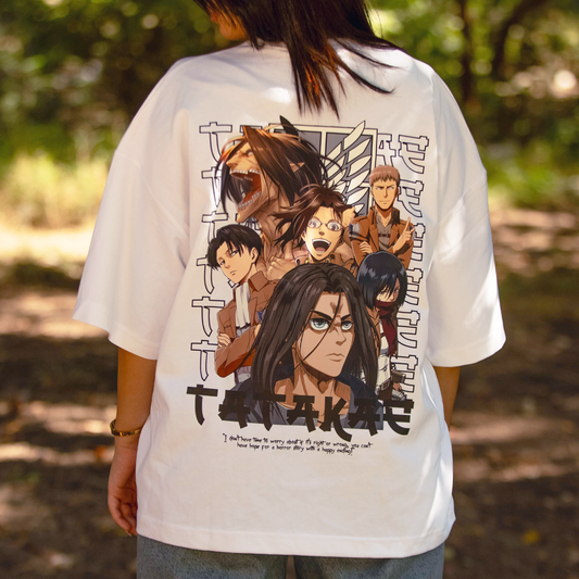 ATTACK ON TITAN Over-Sized Tee