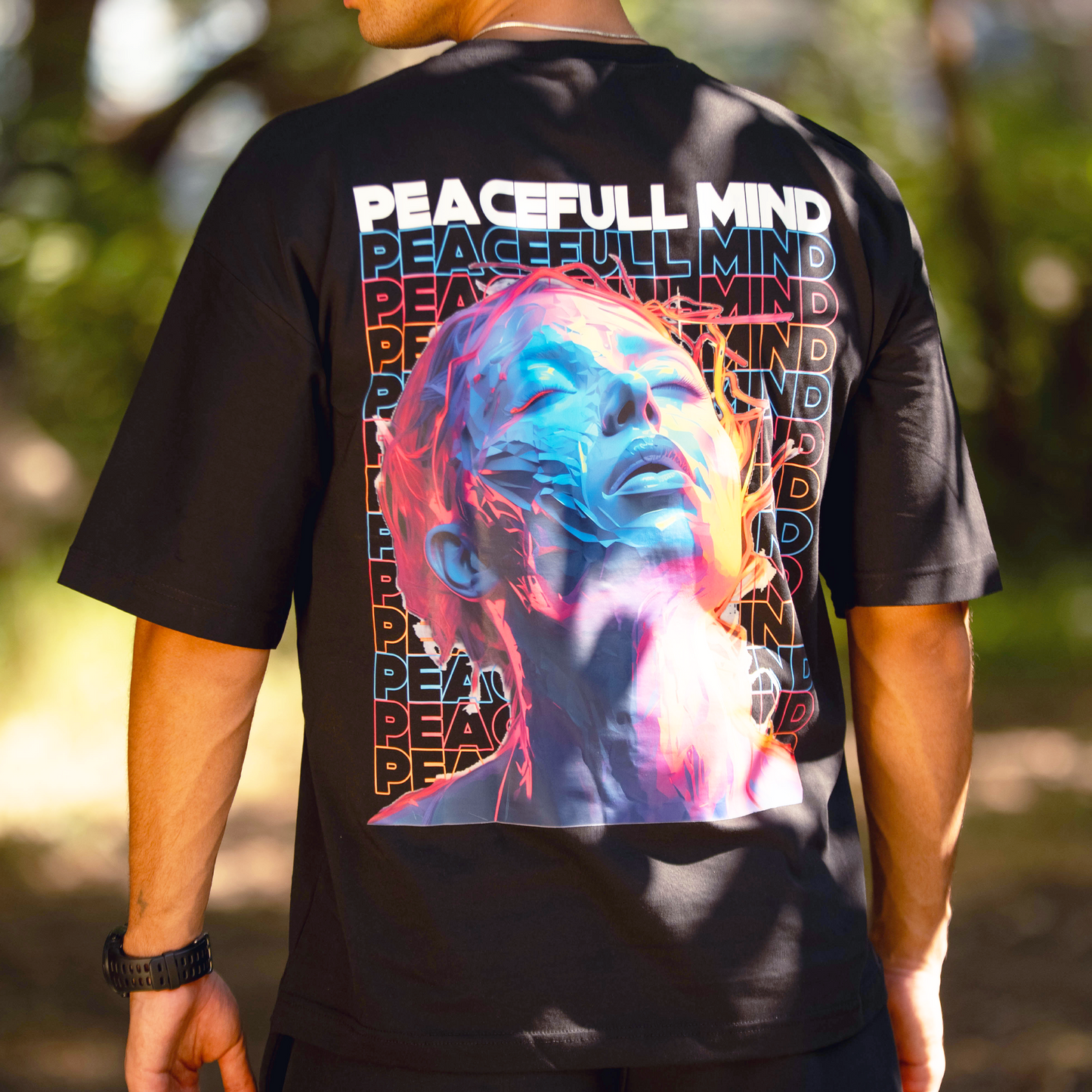 PEACEFUL MIND Over-Sized Tee